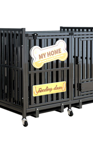 Stainless_Steel_Dog_Cage_Home_Used_with_Wheels_for_Moving