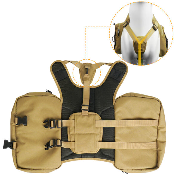 Tactical_Drawing_Adjuster_Oxford_Dog_Harness_with_Bags