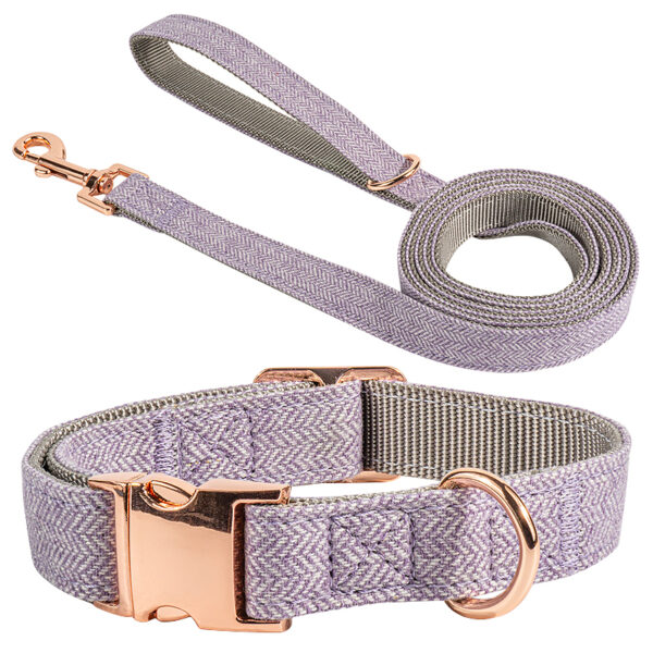 Petisland_Twill_Cloth_Fabric_Nylon_Dog_Collar