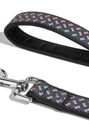 Reflective_Pattern_Nylon_Neoprene_Pet_Dog_Leash