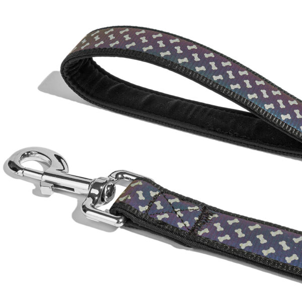 Reflective_Pattern_Nylon_Neoprene_Pet_Dog_Leash