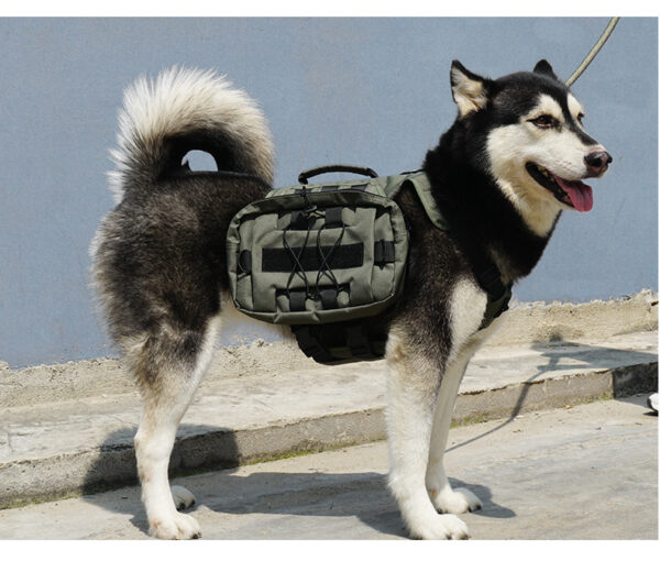 Tactical_Drawing_Adjuster_Oxford_Dog_Harness_with_Bags